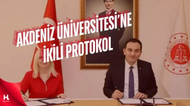 Akdeniz Üniversitesi İle Antalya Adliyesi Arasında İki Protokol