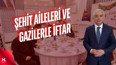 Kırklareli Valisi Turan, Şehit Aileleri ve Gazilerle İftar Yaptı