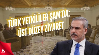 Bakan Fidan, Bakan Güler ve MİT Başkanı Kalın Şam'da