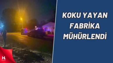 Başiskele'de Koku Yayan Fabrika Mühürlendi