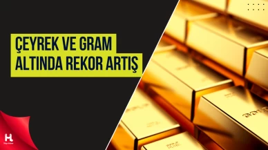 Gram ve Çeyrek Altın Fiyatlarında Yeni Tarihi Zirve Görüldü