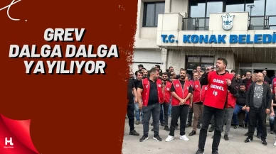 İzmir'de Belediye İşçilerinin Grev Dalgası Yayılmaya Devam Ediyor