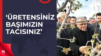 Başkan Büyükkılıç'tan Üreticiye Moral