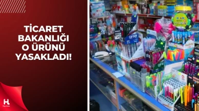 O Kırtasiye Ürününün Satışı Yasaklandı