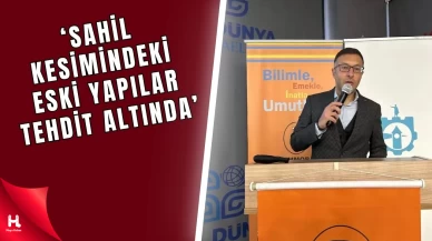 'Sahil Kesimindeki Eski Yapılar Tehdit Altında'