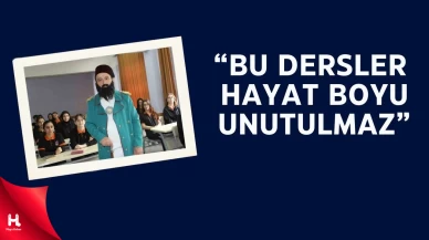Rize'de Tarih Öğretmeni 2. Abdülhamit Kılığında Dersi Anlattı!