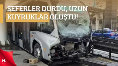Avcılar'da Metrobüs Kazası! 2'si Çocuk 21 Yaralı