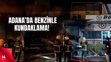 Alacaklarını Alamayan Esnafın İşyerini Benzinle Yaktılar!