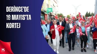 Derince’de 19 Mayıs Coşkusu Kortej Ve Gençlik Konseriyle Taçlandı