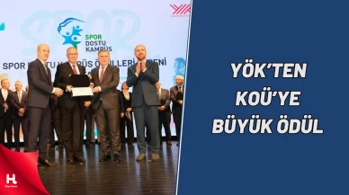 Kocaeli Üniversitesi'ne Bir Ödül De YÖK’ten Geldi