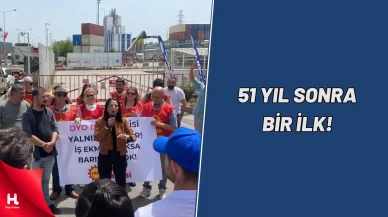 51 Yıl Sonra DYO’da Grev Başladı!