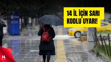 Meteoroloji'den Kuvvetli Yağış Uyarısı Yapıldı!