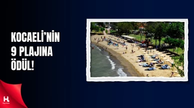 Kocaeli’nin 9 Plajına Mavi Bayrak Ödülü