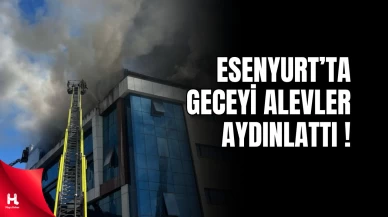 " Esenyurt’ta Tekstil Fabrikasında Korkutan Yangın! "