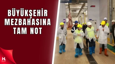 TSE’den Büyükşehir Mezbahasına Tam Not