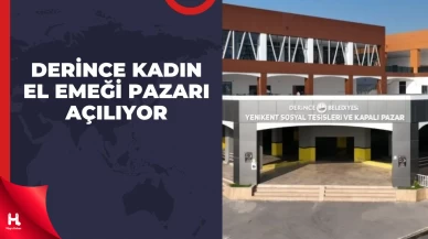 Derince Kadın El Emeği Pazarı Açılıyor