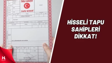 Hisseli Tapu Sahipleri Dikkat! 90 Günlük Yasal Süre Başladı
