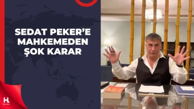 Sedat Peker'e MHP Kapıları Açtı, Mahkeme Kapattı