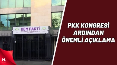 DEM Parti'den PKK Kongresi Sonrası ‘Barış Ve Demokratik Çözüm’ Mesajı