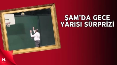 Suriye Cumhurbaşkanı Basketbol Sahasında!