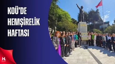 KOÜ'de Hemşirelik Haftası Etkinlikleri Başladı