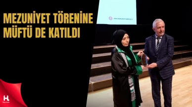 Müftü Sönmezoğlu, KOÜ İlahiyat Fakültesi Mezuniyet Törenine Katıldı