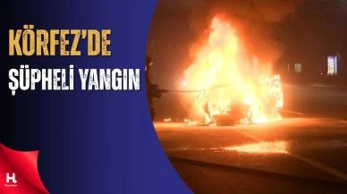 Park Halindeki Otomobil Alev Topuna Döndü