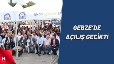 Tüm Protokol Büyükgöz’ü Bekledi: Gebze’de Fuar Açılışı Gecikti