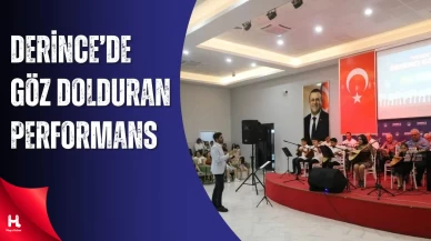 Derince’de Genç Yetenekler Sahne Aldı