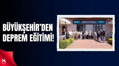 Büyükşehir'den Emniyet Personeline Deprem Bilinci Eğitimi
