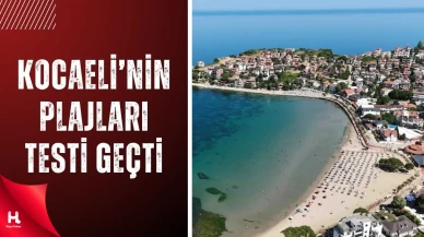 Kocaeli’nin 9 Plajı Mavi Bayrak Testinden Geçti