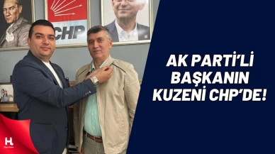 Darıca’da AK Parti’li Başkanın Kuzeni CHP'ye Üye Oldu
