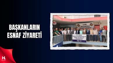 Gebze'de Başkanlardan Esnaflara Ziyaret