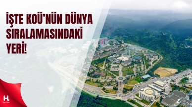 Kocaeli Üniversitesi Dünya Listesinde İlk 300’e Girdi