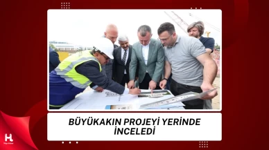 Büyükakın, Umuttepe Kampüsü’nde Devam Eden Projeleri İnceledi