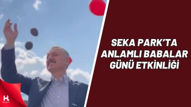 Seka Park’ta Balonlar Filistinli Babalar İçin Gökyüzüne Bırakıldı