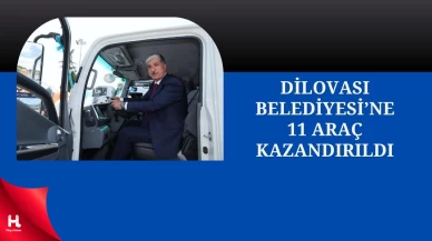 Dilovası Belediyesi'nin Filosuna 11 Yeni Araç