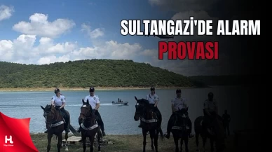 Sultangazi'de Orman Yangını Tatbikatı