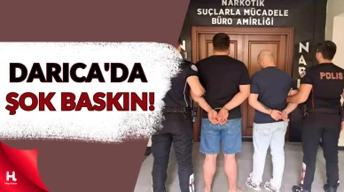 Darıca’da Uyuşturucu Hap Operasyonu!