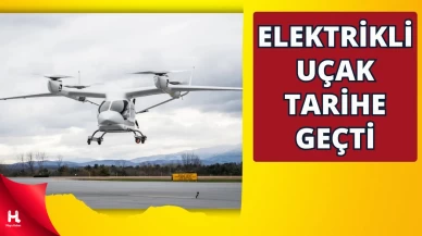 Dünyanın İlk Elektrikli Yolcu Uçağı 130 km Uçtu!