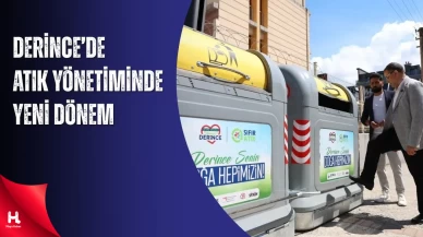 Derince’de Çevre Dostu Dönüşüm Başladı