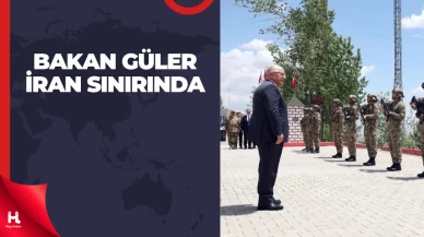 Milli Savunma Bakanı Yaşar Güler İran Sınırında