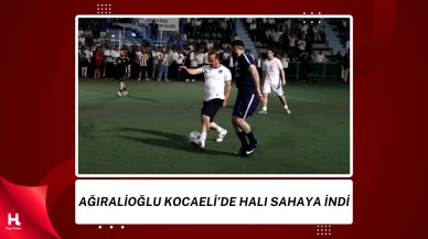 Ağıralioğlu Kocaeli'de Sahaya İndi: Halı Sahada 4 Gol Attı