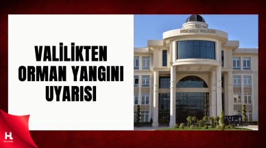 Kocaeli Valiliği'nden Orman Yangınlarına Karşı Önlemler