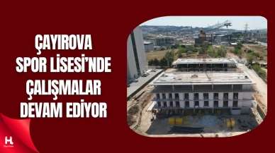 Çayırova Spor Lisesi’nde Çalışmalar Tüm Hızıyla Devam Ediyor