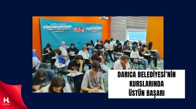 Darıca Belediyesi'nin Kursları Gençlere Büyük Başarılar Getirdi