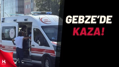 Gebze’de Motosiklet Kazası: Sürücü Yaralandı