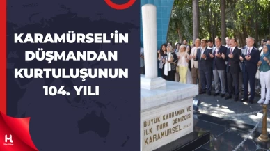 Karamürsel, Düşman İşgalinden Kurtuluşunun 104. Yılını Gururla Kutladı