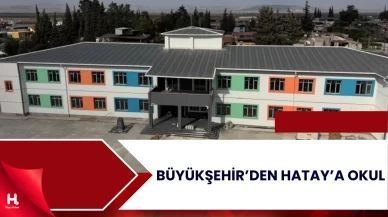 Kocaeli Büyükşehir Belediyesi, Hatay'a Yeni Okul İnşa Ediyor