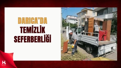 Darıca Belediyesi Yaz Temizliğine Başladı